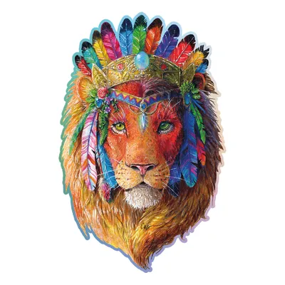 Image de Wooden City : Puzzle en bois Mystic Lion L