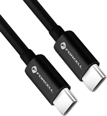 Produktbild von FORCELL Kabel Typ C auf Typ C QC4.0 3A/20V PD60W C338 3m schwarz