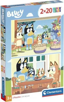 Zdjęcie produktu dla Bluey Puzzle 2x20Stü ck
