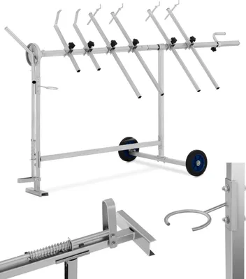 Produktbild von Drehbarer Lackierwagenständer 360 bis 90 kg 6 Arme STANDARD