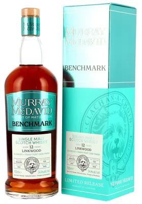 Produktbild von Linkwood 12 Jahre - 2012/2025 - Murray McDavid - Benchmark - Oloroso Sherry & Tawny Port Cask Finish - Single Malt Scotch Whisky