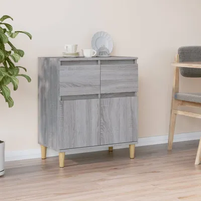 Obrázek produktu pro vidaXL Příborník Grey Sonoma 60x35x70 cm výrobek z odvozeného dřeva