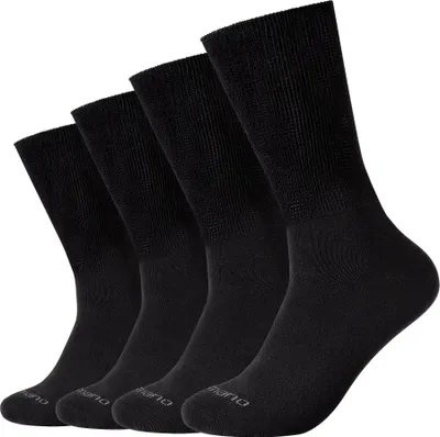 Produktbild von Camano Socken Comfort Plus Diabetiker im praktischen 4er Pack schwarz 35-38