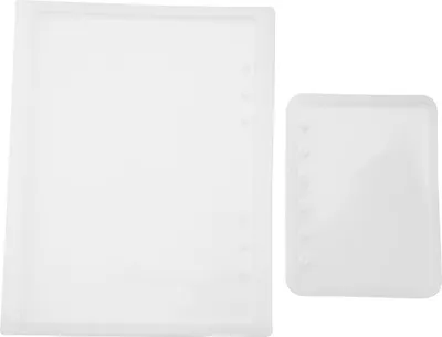 Image de lot de 2 carnets A5 A7 Silicone f��r Bloc-notesh��lle. Fonctionne parfaitement avec le moule en silicone Carnet de notes A5 Livre A5 Moule en silicone Carnet de notesh��lle en silicone Carnet de notes Silico
