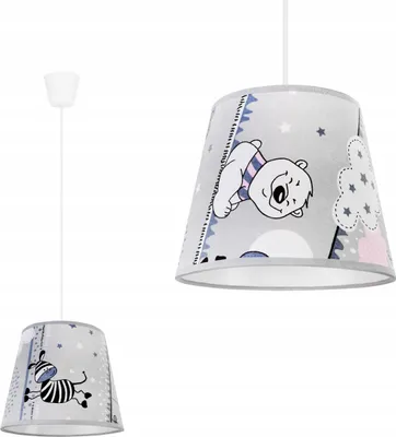 Produktbild von Loft Deckenhängelampe Für Kinder, Led-Lampenschirm