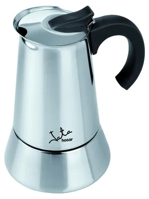 Produktbild von Italienische Kaffeemaschine JATA CAX110 ODIN * Stahl 10 Kopper Edelstahl 1 L