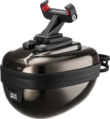 Image de Sacoche de selle rigide Rockbros, compacte, 0,4 l Noir
