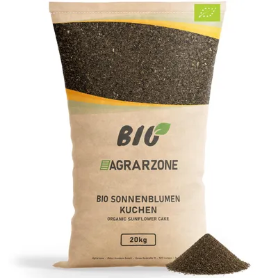 Zdjęcie produktu dla Organiczny makuch słonecznikowy Agrarzone 20 kg