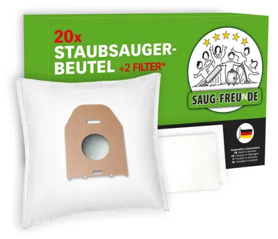 Produktbild von SAUG-FREUnDE | 20 Staubsaugerbeutel geeignet für PHILIPS | PH 2