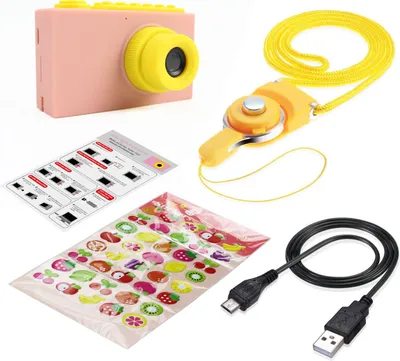 Produktbild von Mini-Digital Fotokamera Lernspielzeug für Kleinkinder rot