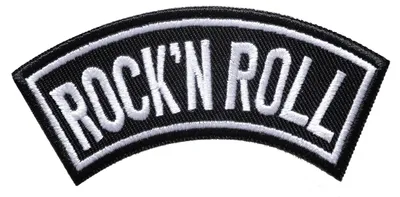 Obrázek produktu pro Biker cowl front tab rock n' roll motorka rocker - nášivka, nažehlovačka, nažehlovací nášivka, nášivka, samolepka, velikost: 9 x 4,2 cm