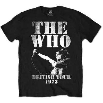 Obrázek produktu pro The Who British Tour 1973 Black L Tričko
