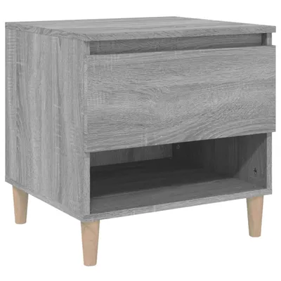Immagine prodotto di Comodino Grigio Sonoma 50x46x50 cm in Legno Multistrato