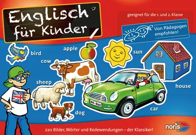 Produktbild von Noris Spiele Englisch für Kinder - 1. + 2. Klasse; 606076362