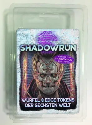 Image de Shadowrun, Cube & Edge Tokens du Sixième Monde (Accessoires de jeu)