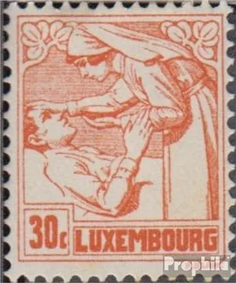 Produktbild von Briefmarken Luxemburg 1925 Mi 158 gestempelt Tuberkulose