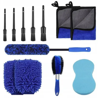Productafbeelding van Bemece autowasset, 12-delig - Blauw
