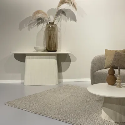 Produktbild von Konsole aus Mangoholz elfenbein - 140x40x80 cm - Patrice