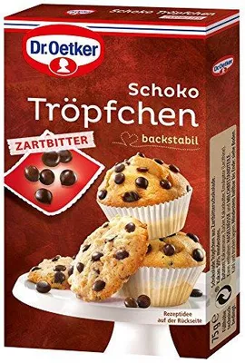 Zdjęcie produktu dla Dr Oetker dropsy czekoladowe, opakowanie 10 sztuk (10 x 75 g)