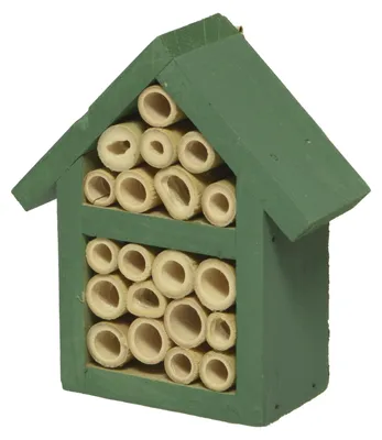 Produktbild von Insektenhotel - grun - Fichtenholz - 11 cm