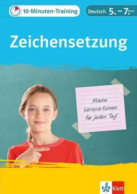 Produktbild von 10-Minuten-Training Zeichensetzung. Deutsch 5.-7. Klasse