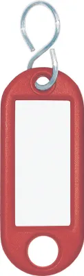 Produktbild von WEDO Schlüsselanhänger 262803402 rot 100 St./Pack.