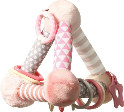 Produktbild von BABYONO Lernplüschspielzeug PYRAMID - rosa