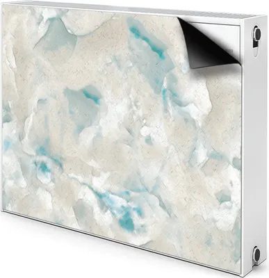 Produktbild von Magnet Heizkörperabdeckung Heizkörperverkleidung Verkleidung Abdeckung 90x60 cm  - Marmor, Abstraktion