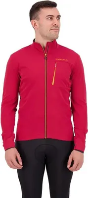 Zdjęcie produktu dla Kurtka termiczna CASTELLI na rower – GO WINTER – czerwona, rozmiar L