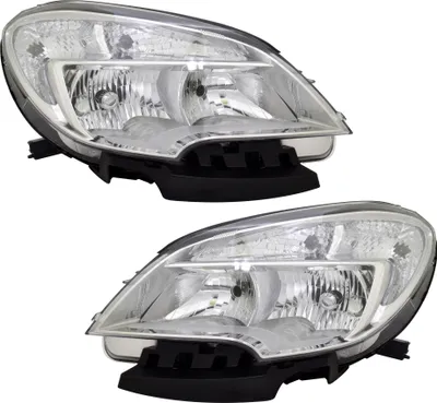 Produktbild von TYC Scheinwerfer Set für Opel Mokka Mokka X 2012-2016 HB3 H7 Chrom Motor