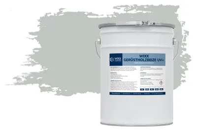 Produktbild von Wixx Gerüstholzbeize UV+ - RAL 7035 | Hellgrau - 2,5L