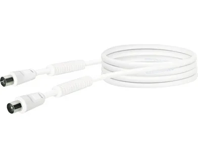 Produktbild von Koaxial Stecker Set quickFIX 1x IEC Stecker 1x IEC Buchse Schwaiger KST3032 532