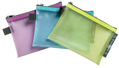 Produktbild von Exacompta 12x Transparente Tasche/Etui, RC-PP, Pop'N Co - sortiert - 38120E