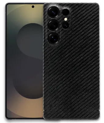Produktbild von Schutzhülle für Galaxy S26 Ultra Nevox CarbonSeries, Schwarz