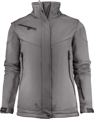Produktbild von Softshell-Jacke Skeleton Lady, wasserdicht WP 5.000, atmungsaktiv MVP 800, abnehmbare Kapuze