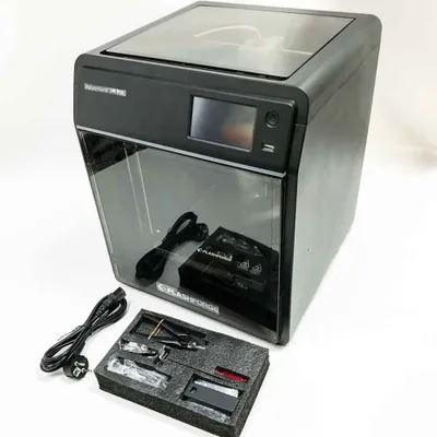Produktbild von FLASHFORGE Adventurer 5M Pro 3D-Drucker 600 mm/s hohe Geschwindigkeit, automatische Nivellierung mit 0,4 & 0,6 mm Düse 280 ℃, Zusatzkammerkühlung, geräuschloses Drucken und Fernbedienung