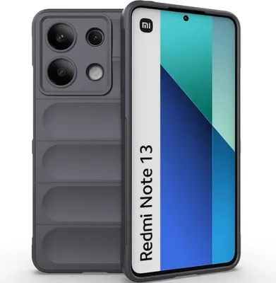 Produktbild von Handyhülle für Xiaomi Redmi Note 13 4G Weich TPU Silikon Stossfest Anti-rutsch Hülle Dunkelgrau