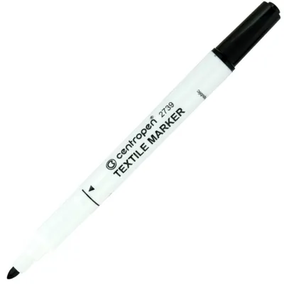 Produktbild von Centropen 2739 Textilmarker - schwarz