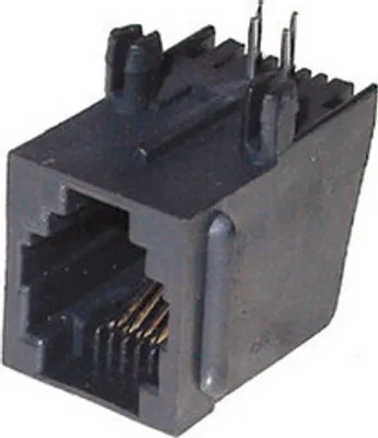 Produktbild von Modular-Einbaubuchse 6/4 für Printmont ungeschirmt