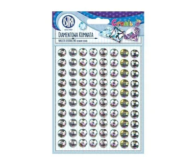 Produktbild von Naklejki dekoracyjne diamentowe Astra do scrapbookingu