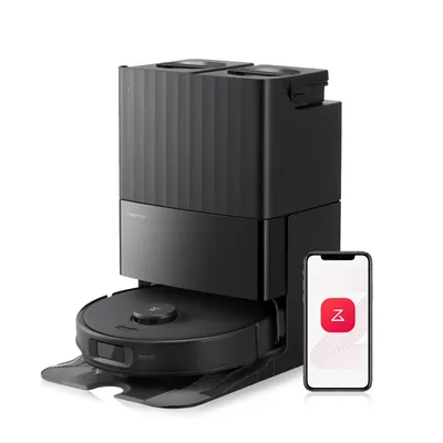Produktbild von Roborock Qrevo Edge S5A Staubsauger Roboter 18.500 Pa(Upgrade von S8 Pro Ultra), 75℃ Heißwasser-Moppwäsche, Dual Anti-Tangle, FlexiArm Design™ Schwarz