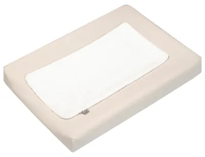 Produktbild von Wickelauflagenbezug jeanne - 70 x 50 cm - Beige | by SEVIRA KIDS