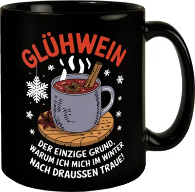 Produktbild von Glühwein im Winter Tasse