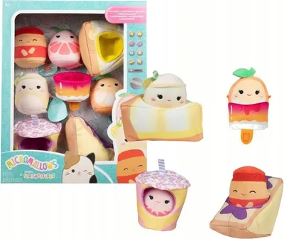 Immagine prodotto di ORBICO Squishmall. Peluche cieco Deluxe da 6 cm W1 48090