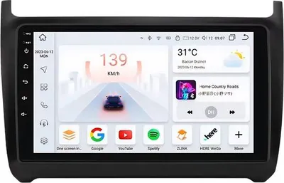 Produktbild von Autoradio mit Bluetooth und CarPlay für VW Polo 5 (2008–2020) – Kompatibel mit Apple und Android – Stereoanlage mit Navigationssystem – 6 GB RAM, 64 GB Speicher