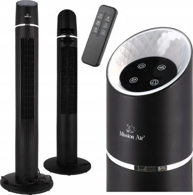 Zdjęcie produktu dla Wentylator kolumnowy TOWER FAN XL Black