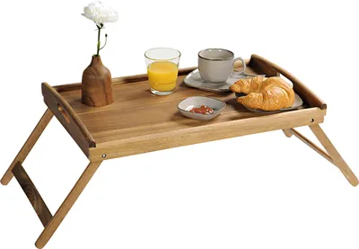 Immagine prodotto di KESPER Vassoio con gambe pieghevoli, 55 x 35 cm, acacia KESPER 28020