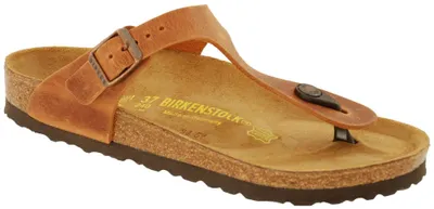 Produktbild von Birkenstock Gizeh Antik Braun Naturleder Antik Normal