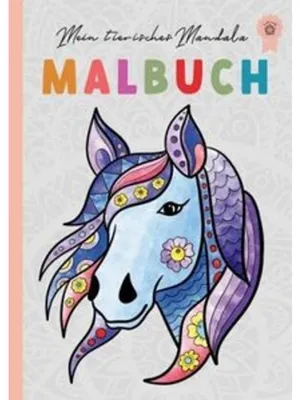 Produktbild von Mein tierisches Mandala Malbuch