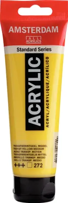 Produktbild von Amsterdam 17092722, Gelb, Acrylfarbe, Flüssigkeit + Gel, 120 ml